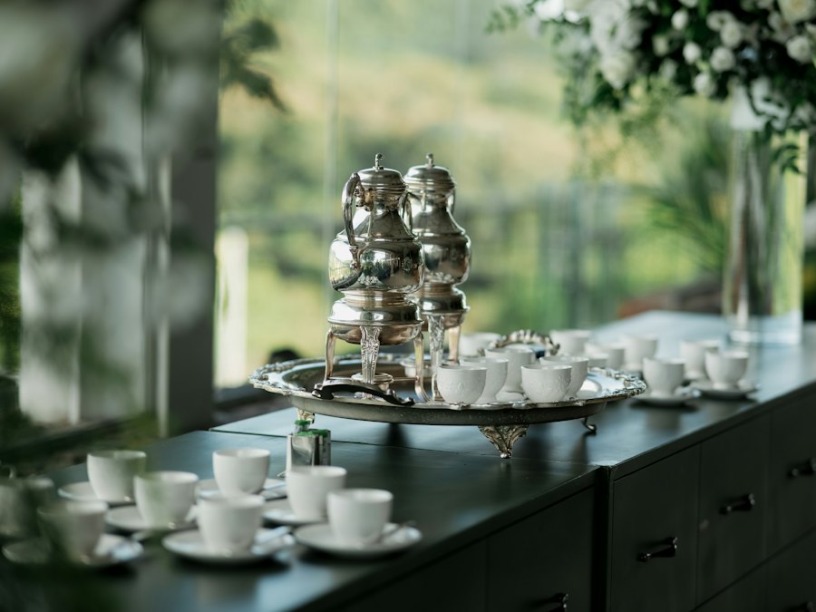 Servicio de café para evento de empresa